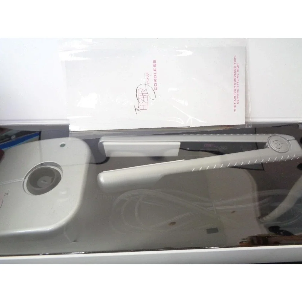 The Hair Icon Cordless Flat Iron Ceramic Plates